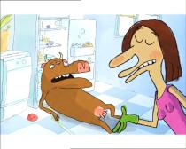 sempai23: Mandarina y Vaca 4